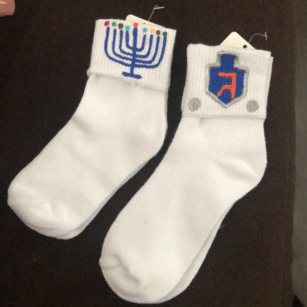 Hanukkah socks